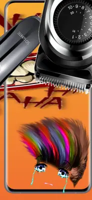 Hair Clipper Prank Real Sounds android App screenshot 1